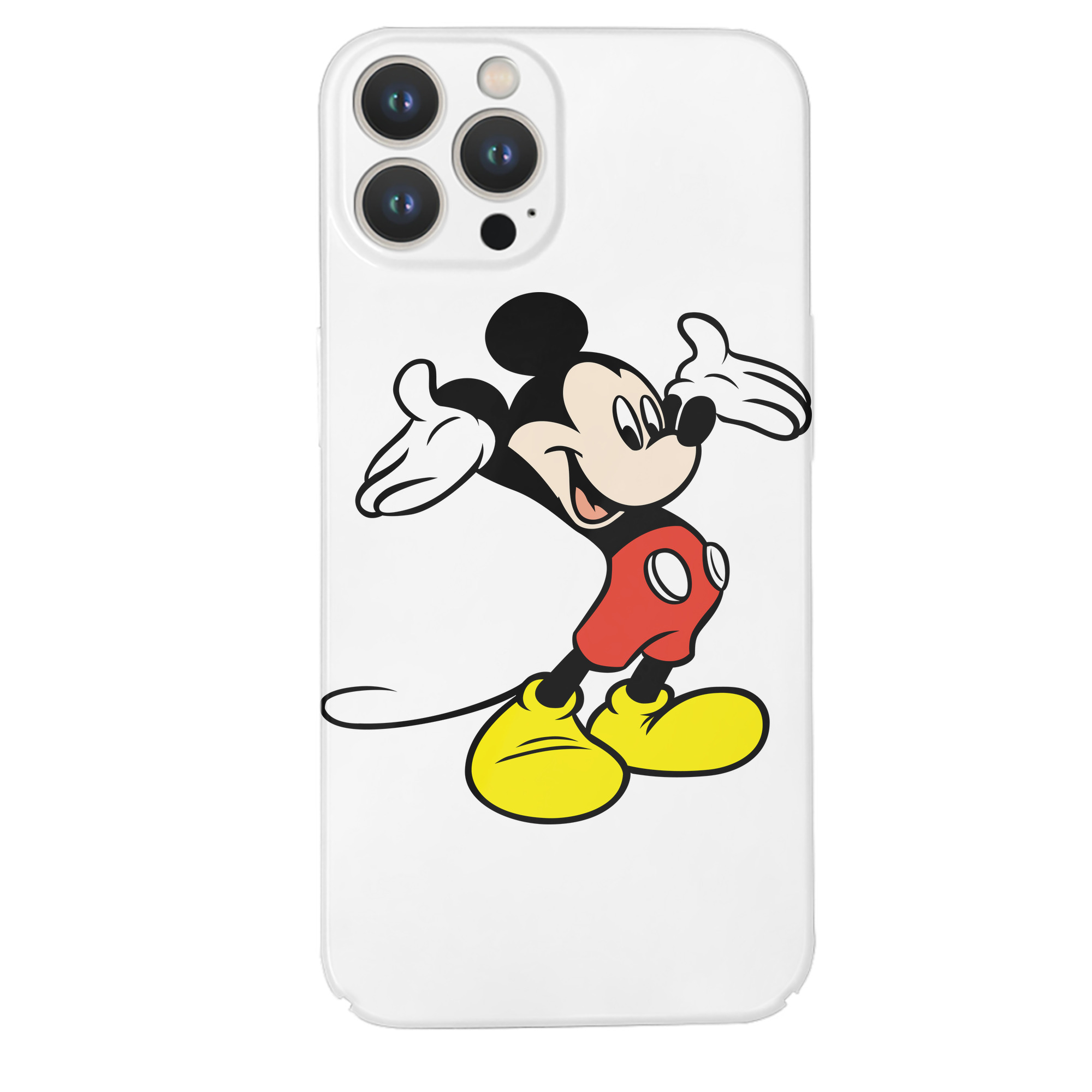 （画像用） ミッキーマウス Mickey Mouse 【iPhone 14シリーズ対応】ハードケース